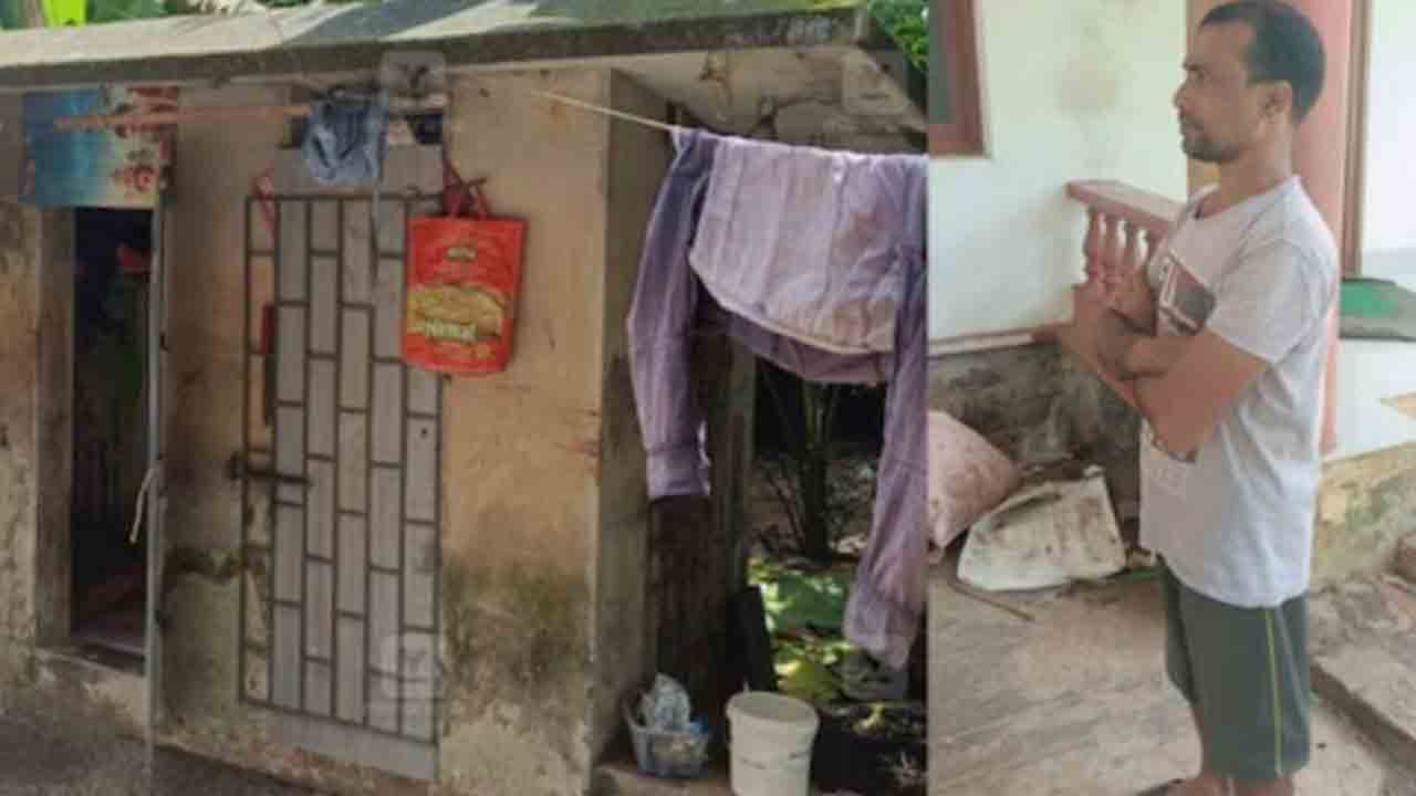 Migrant Worker | కుక్కలు ఉంచే గదిలో.. అద్దెకు నివసిస్తున్న వలస కార్మికుడు