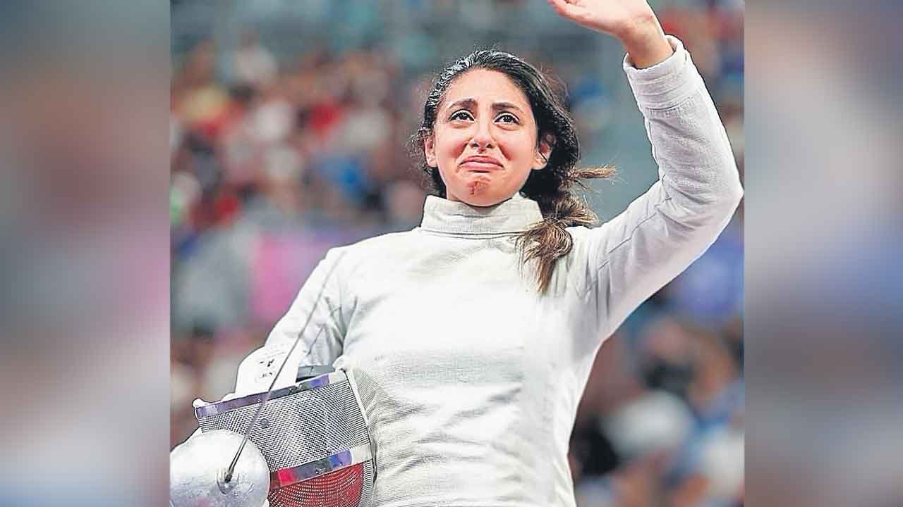 Nada Hafez | కడుపులో ఏడు నెలల చిన్నారితో.. ఒలింపిక్స్‌లో ఈజిప్టు మహిళ పోరాటగాథ