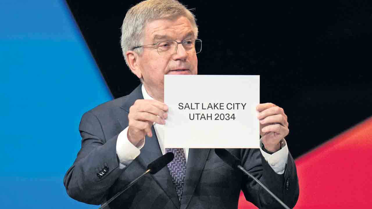 Winter Olympics | సాల్ట్‌ లేక్‌ సిటీలో 2034 వింటర్‌ ఒలింపిక్స్‌