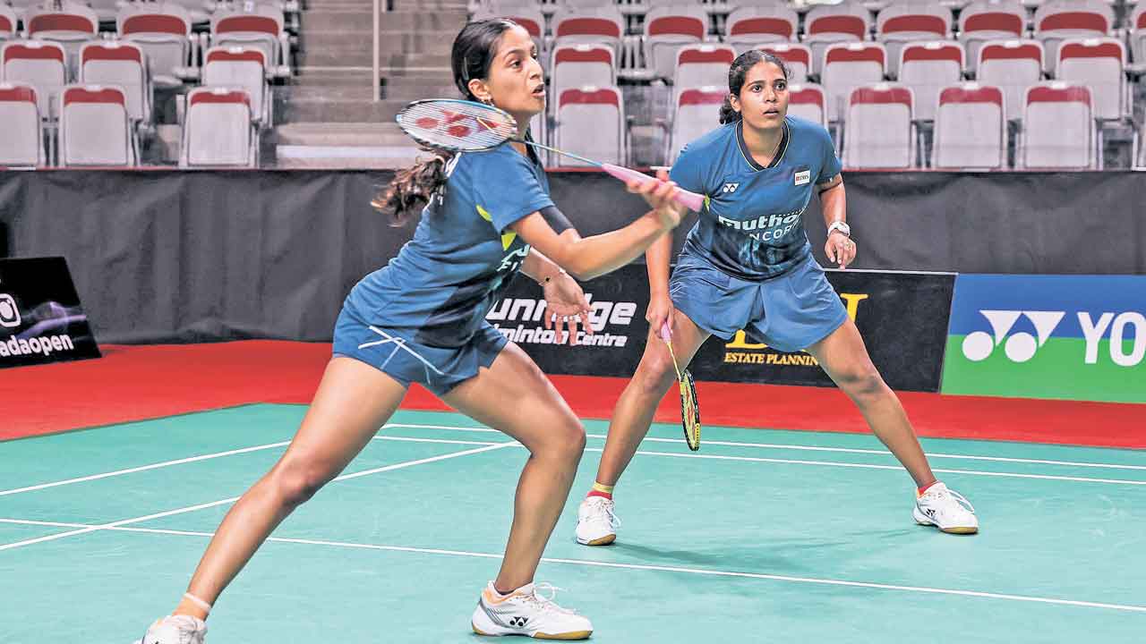 Canada Open | కెనడా ఓపెన్‌ క్వార్టర్స్‌కు రజావత్‌, త్రిసా ద్వయం
