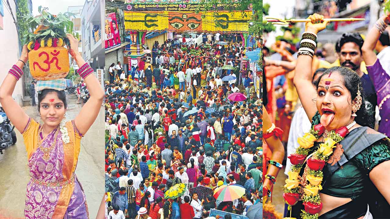 Mahankali Bonalu | తల్లీ అందుకో బోనం.. వైభవంగా మహంకాళి బోనాల జాతర