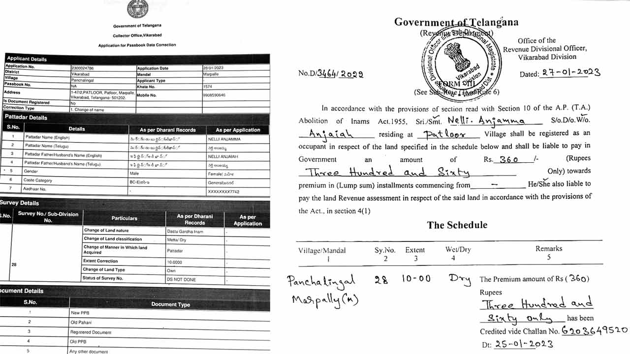 పదెకరాల భూమాయ!