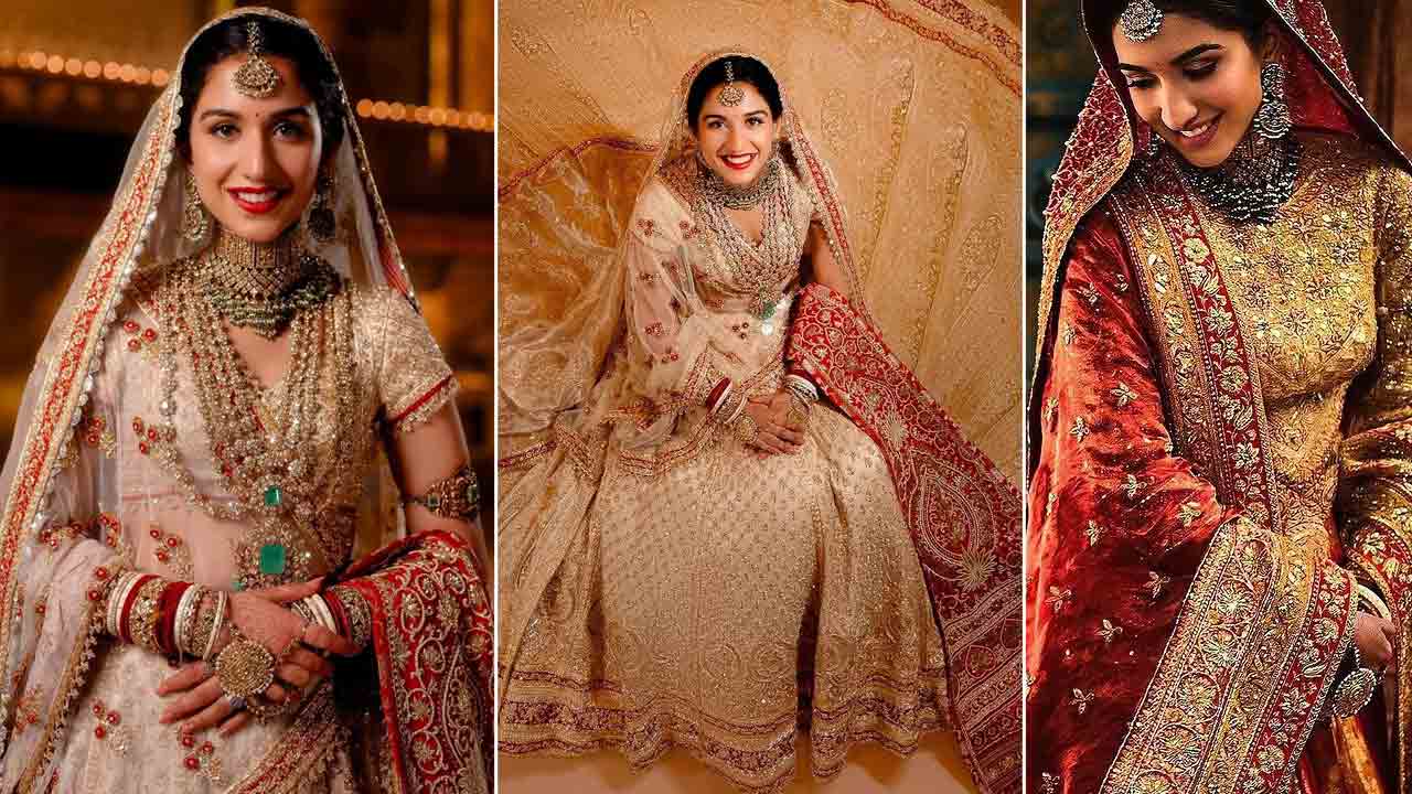 Radhika Merchant | వెడ్డింగ్‌ లుక్‌లో మెరిసిన రాధికా మర్చంట్‌..