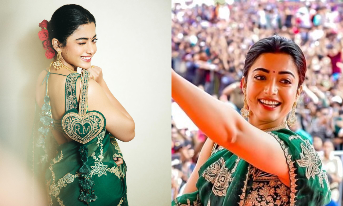Rashmika Mandanna | సంప్రదాయ చీరకట్టులో రష్మిక మందన్న సొగసు చూడతరమా..