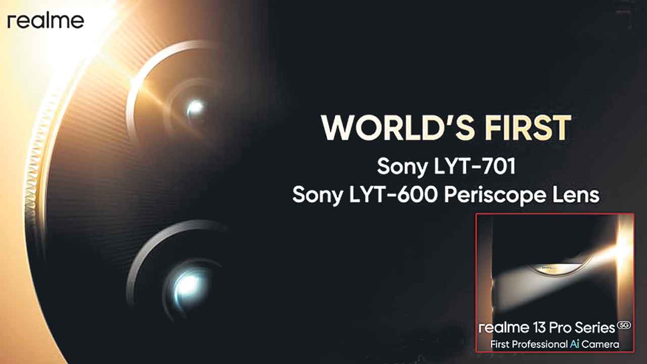 Realme | ఏఐ ఇమేజింగ్‌ ఫీచర్‌తో రియల్‌మీ 5 జీ స్మార్ట్‌ఫోన్‌