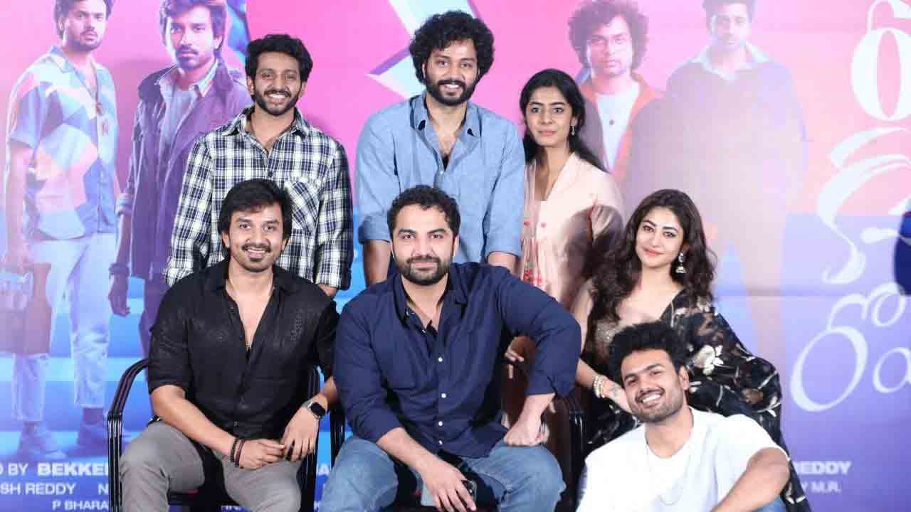 Roti Kapda Romance  | ఈ నగరానికి ఏమైంది సినిమా రోజులు గుర్తొస్తున్నాయి.. రోటి కపడా రొమాన్స్‌ ఈవెంట్‌లో విశ్వక్‌సేన్‌