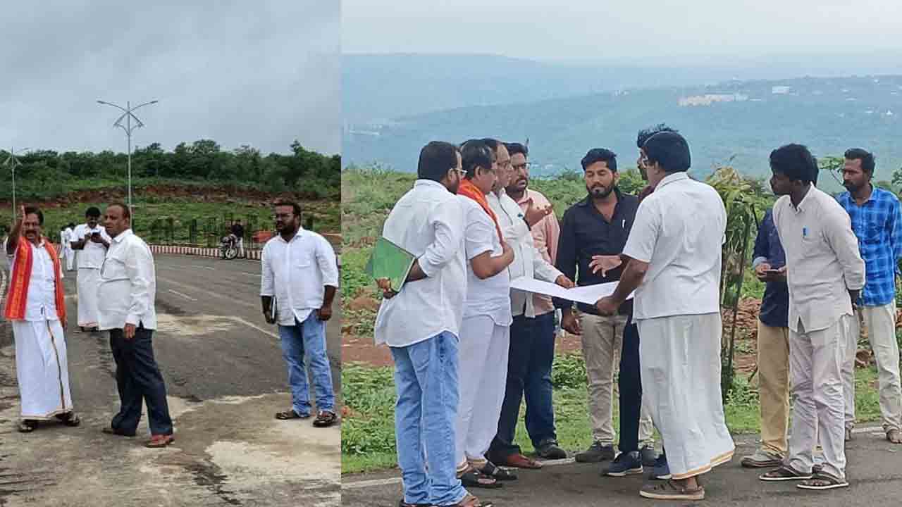 Srisailam | శ్రీశైలం ఔట‌ర్ రింగ్ రోడ్డు సుంద‌రీక‌ర‌ణ‌కు చ‌ర్య‌లు..ఈఓ పెద్దిరాజు