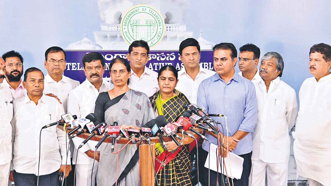 BRS | ఓడిపోయినోళ్లను అసెంబ్లీలోకి రానిస్తరా?.. స్పీకర్‌కు బీఆర్‌ఎస్‌ ఫిర్యాదు