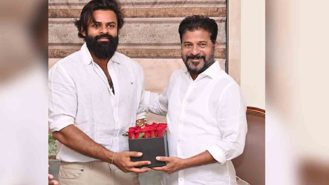 Sai Durga Tej | సీఎం రేవంత్ రెడ్డిని కలిసిన నటుడు సాయి దుర్గ తేజ్‌