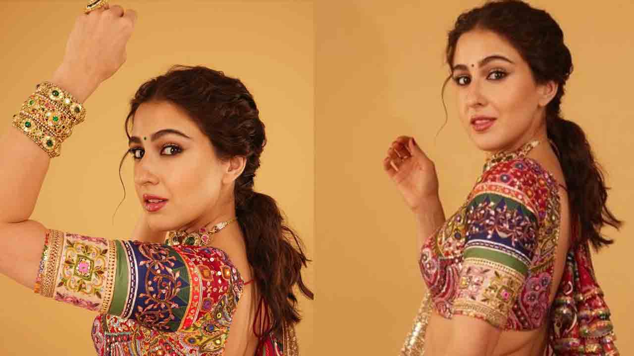 Sara Ali Khan | అనంత్‌ అంబానీ వెడ్డింగ్‌ సెలబ్రేషన్స్‌లో సారా అలీఖాన్‌ మెరుపులు