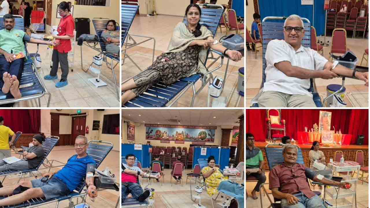 Blood Donation | రక్తదానంపై అందరూ అవగాహన పెంచుకోవాలి : సింగపూర్ తెలుగు సమాజం అధ్యక్షులు