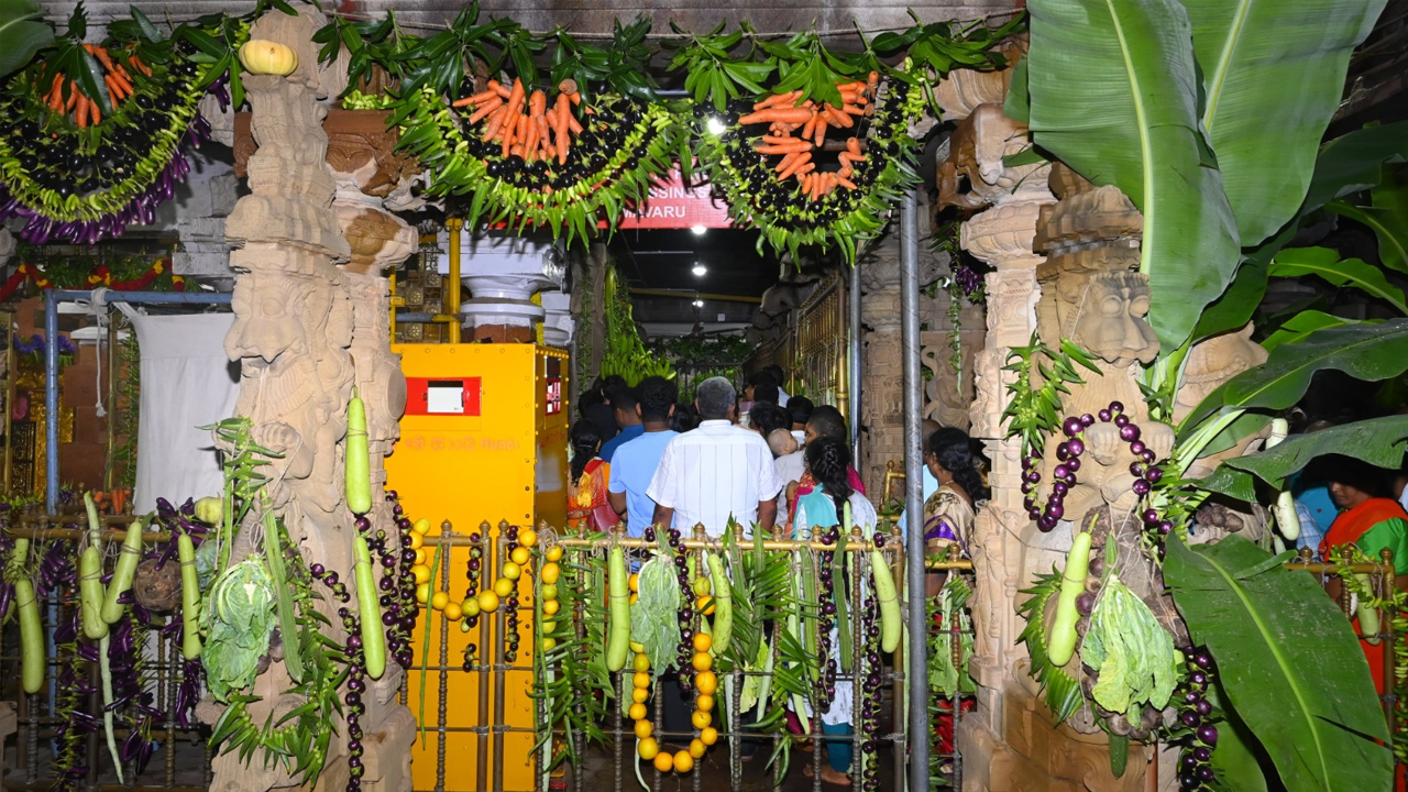 Srisailam Temple | శ్రీశైలంలో రేపు శాకాంబరి ఉత్సవాలు.. ఏర్పాట్లు సర్వం సిద్ధం..!