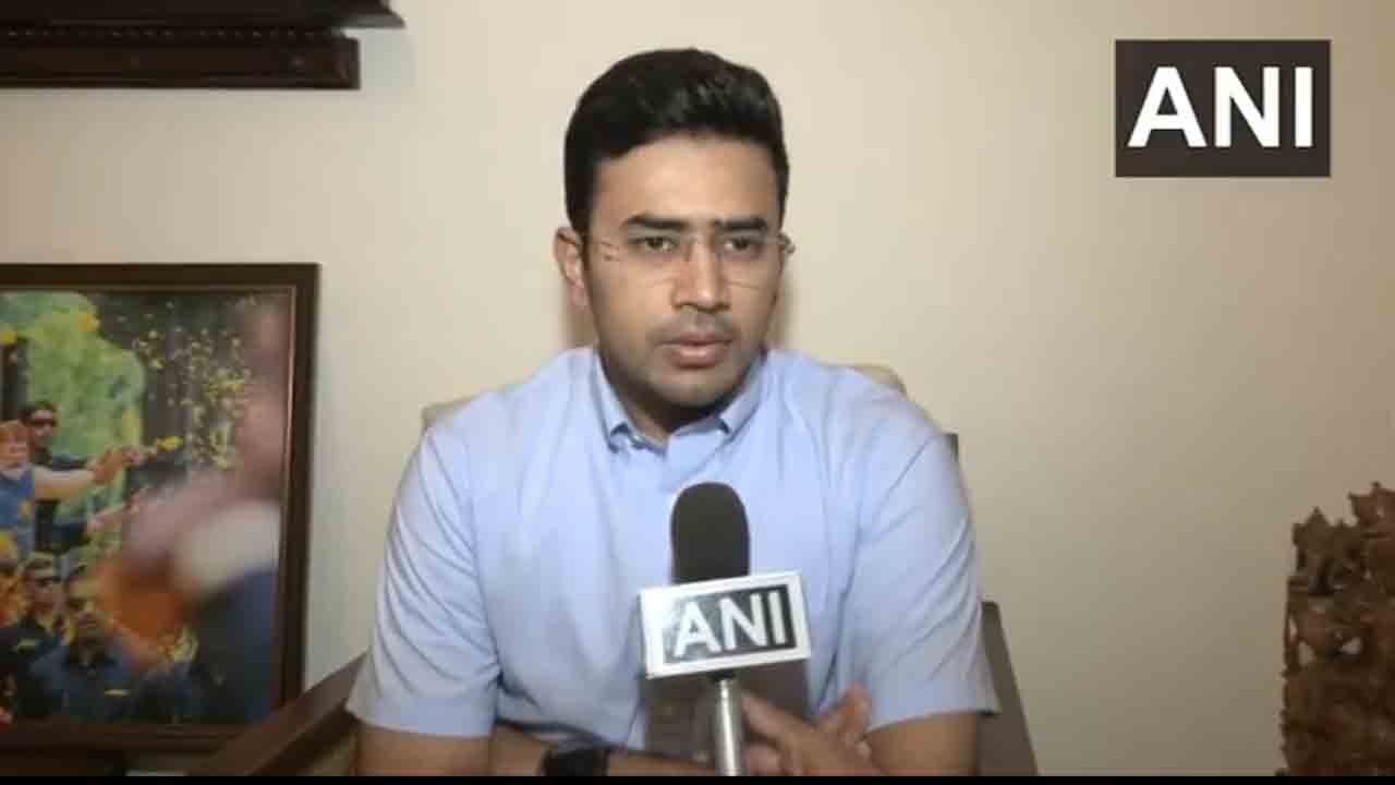 Tejasvi Surya | వాల్మీకి కార్పొరేషన్ స్కామ్లో రూ. 100 కోట్లు కొట్టేసిన కాంగ్రెస్ : తేజస్వి సూర్య