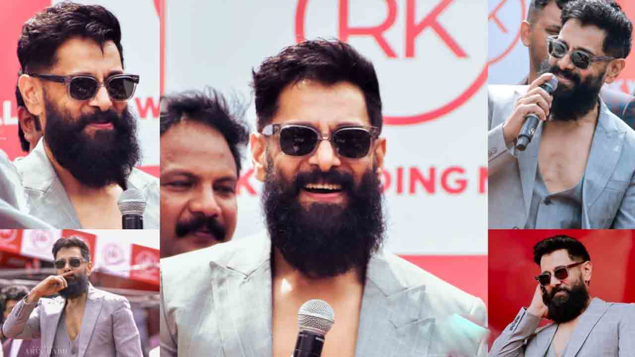 Veera Dheera Sooran | తంగలాన్‌ ప్రమోషన్స్‌లో వీరధీరసూరన్‌ విక్రమ్