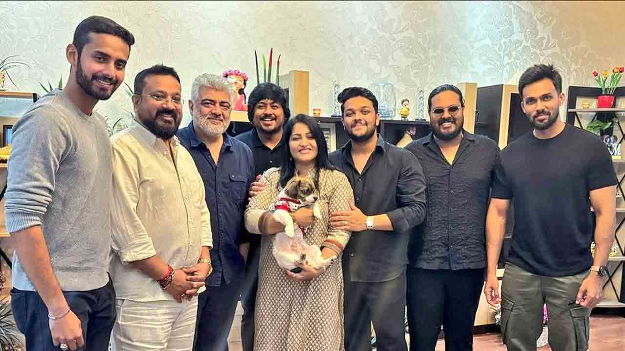 VidaaMuyarchi | బకులో అజిత్‌కుమార్‌ విదాముయార్చి టీం.. ట్రెండింగ్‌లో స్టిల్‌