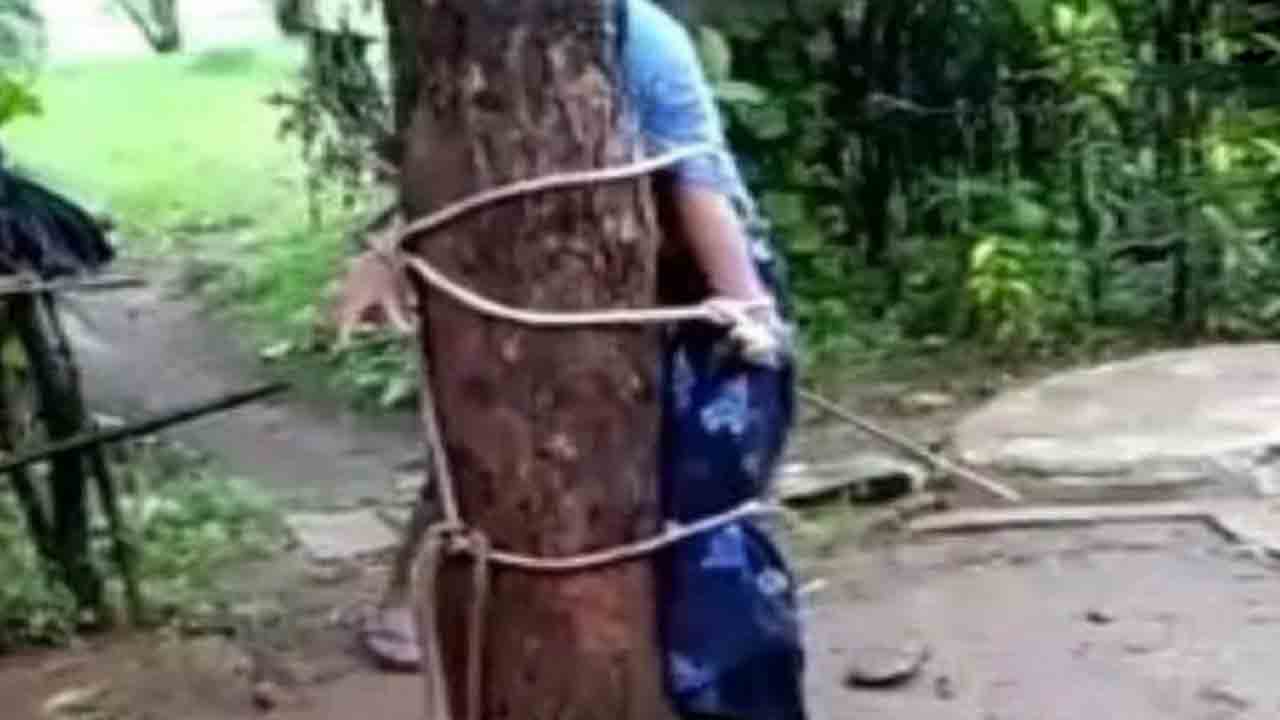 Arrest | మహిళను చెట్టుకు కట్టేసి కొట్టిన కేసులో నలుగురు అరెస్ట్‌