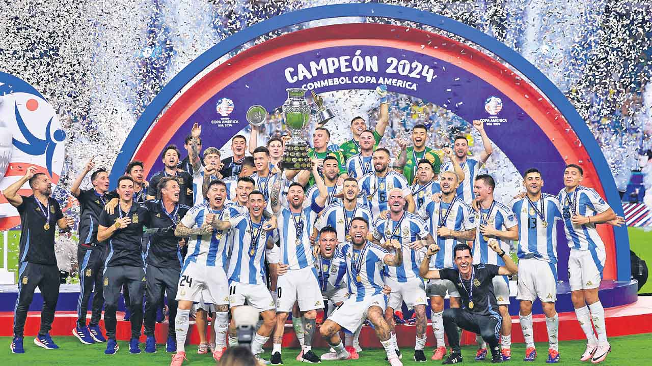 అర్జెంటీనాదే కోపా అమెరికా