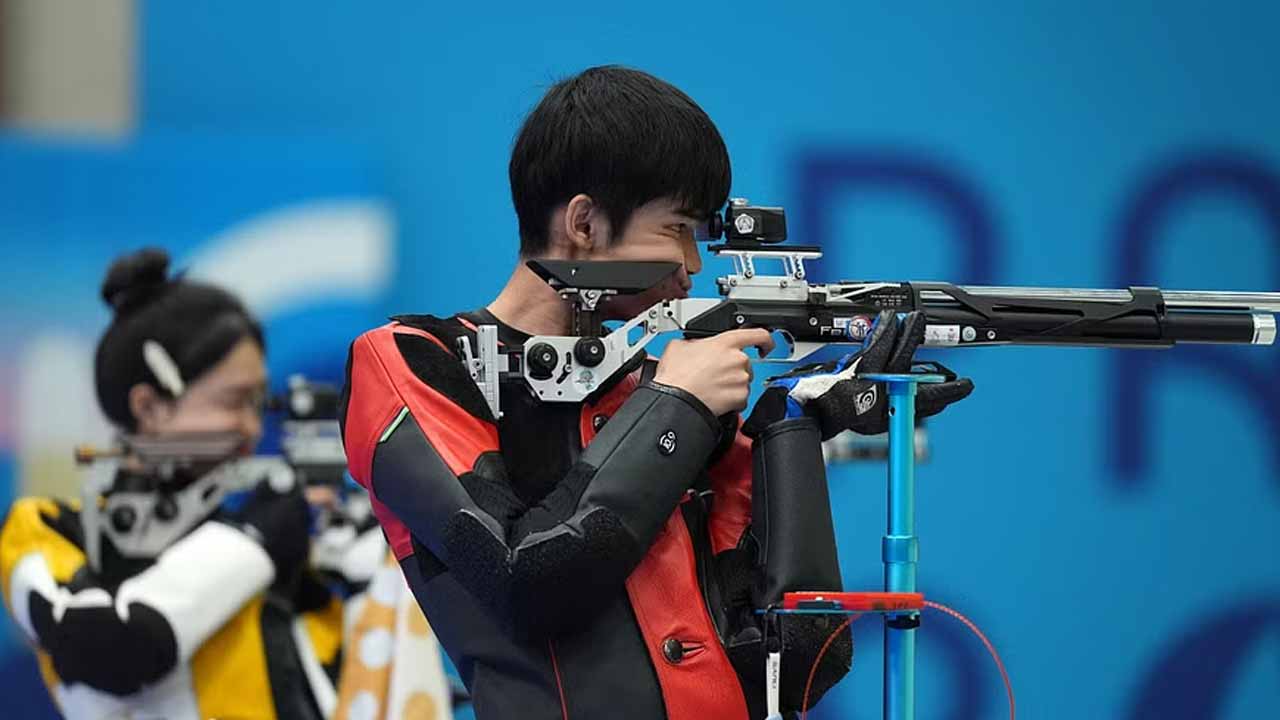 Paris Olympics: పారిస్‌లో బోణీ కొట్టిన డ్రాగ‌న్‌.. షూటింగ్‌లో చైనాకు గోల్డ్ మెడ‌ల్‌