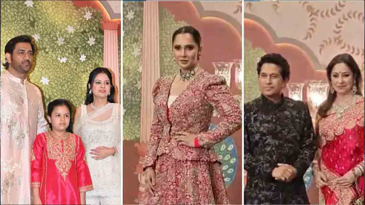 Anant -Radhika Wedding | అంబానీ పెండ్లిలో మెరిసిన‌ క్రీడా తార‌లు.. ఫోటోలు వైర‌ల్