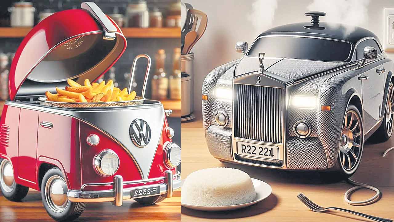 రేంజ్‌ రోవర్‌ రైస్‌ కుక్కర్‌!