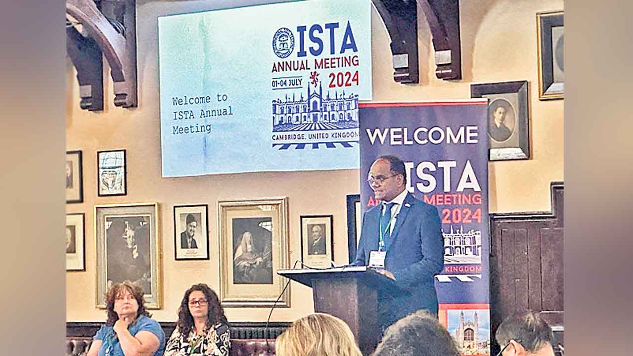 ISTA | ప్రపంచ ఆహార భద్రతలో ఇస్టాదే కీలక పాత్ర: ఇస్టా ప్రెసిడెంట్‌ డాక్టర్‌ కేశవులు