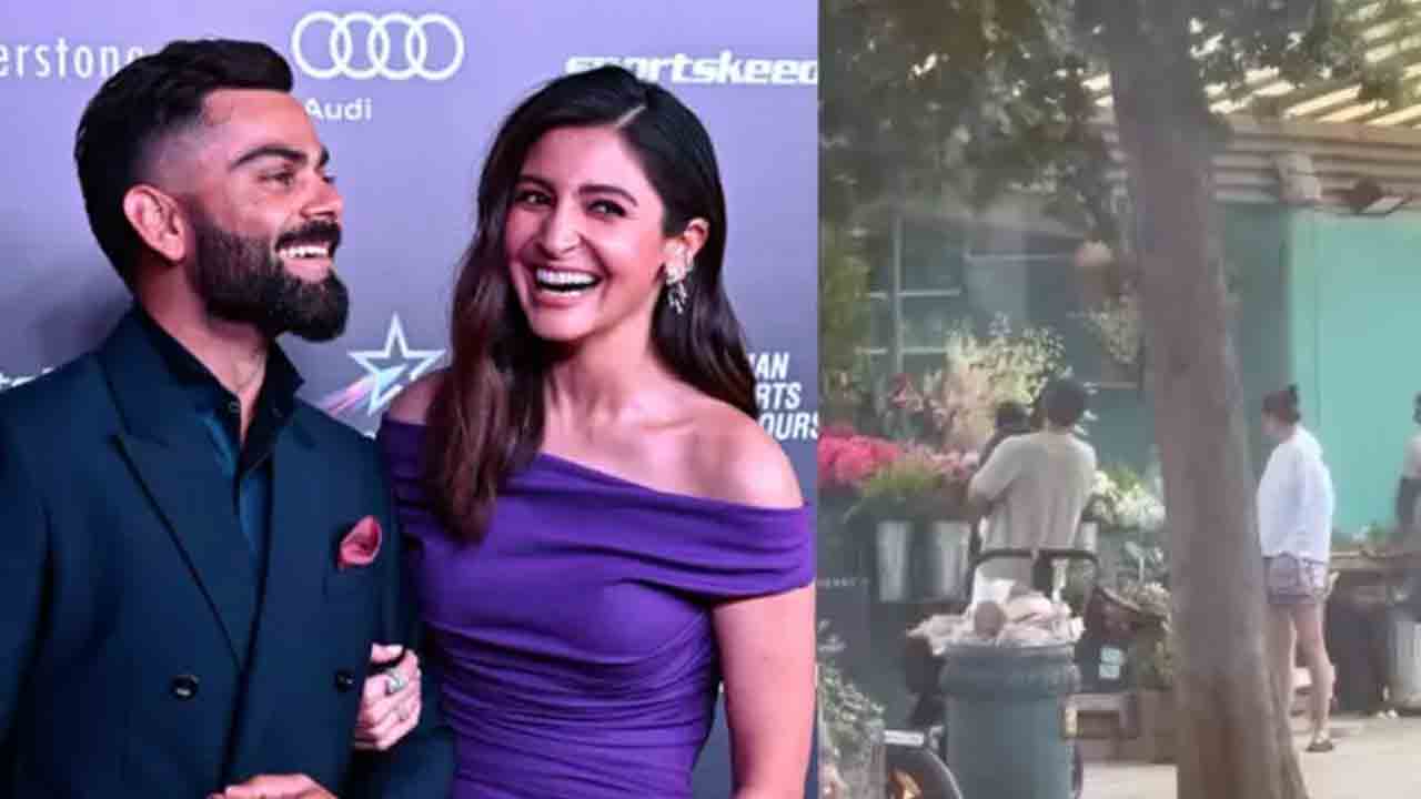 Virat Kohli | లండ‌న్ వీధుల్లో వార‌సుడితో కోహ్లీ.. వీడియో వైర‌ల్