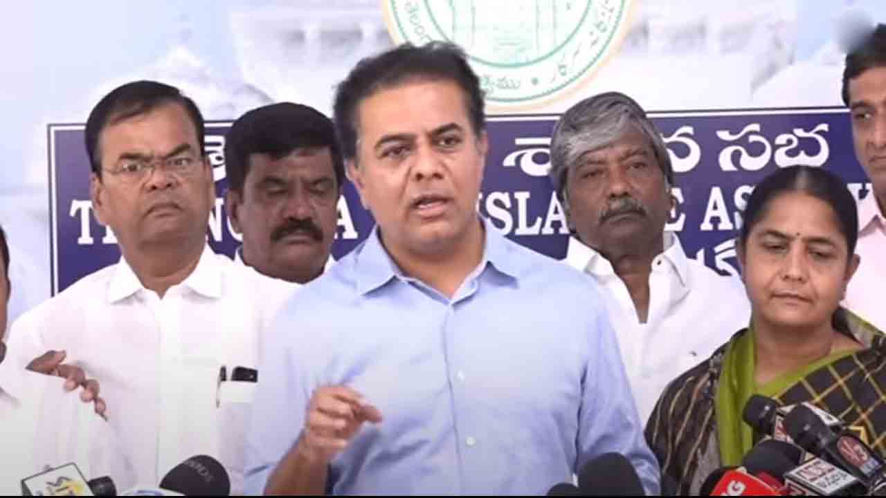 KTR | సుప్రీంకోర్టు తీర్పు ప్ర‌కారం ఆ 10 మంది బీఆర్ఎస్ ఎమ్మెల్యేల‌పై చ‌ర్య‌లు తీసుకోండి : కేటీఆర్