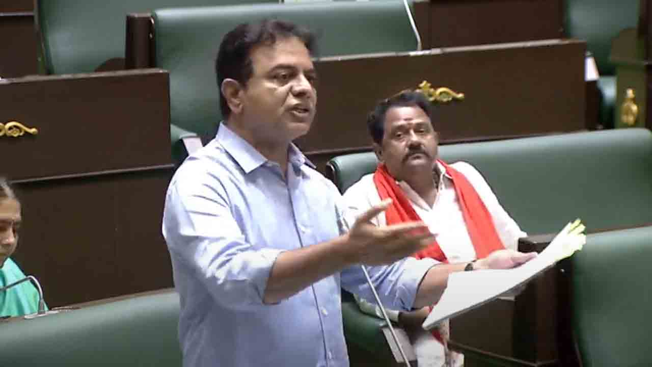 KTR | మేనిఫెస్టోలో అర‌చేతిలో స్వర్గం.. బ‌డ్జెట్‌లో మాత్రం మోచేతికి బెల్లం.. కాంగ్రెస్ స‌ర్కార్‌పై నిప్పులు చెరిగిన కేటీఆర్