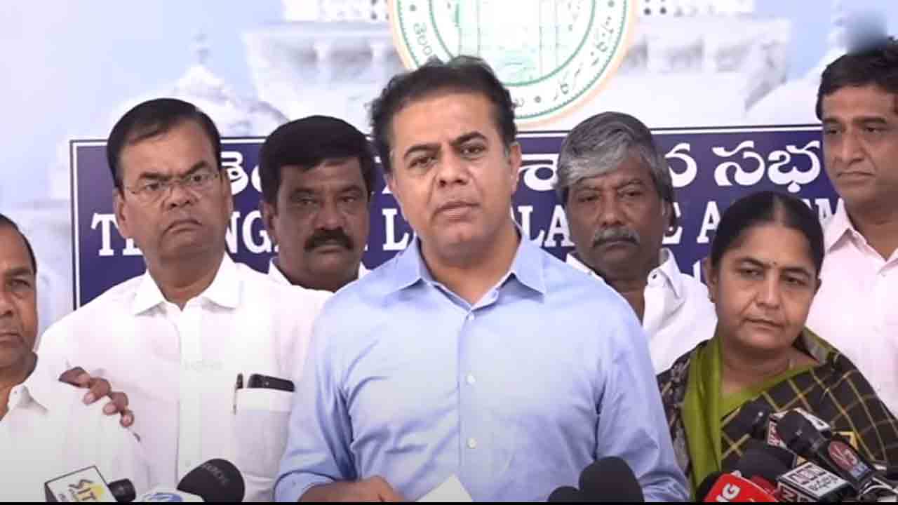 KTR | పార్టీ మారండి.. లేదంటే ప్రాణ‌గండం ఉంద‌ని ఎమ్మెల్యేల‌కు డీఎస్పీలు బెదిరింపులు : కేటీఆర్