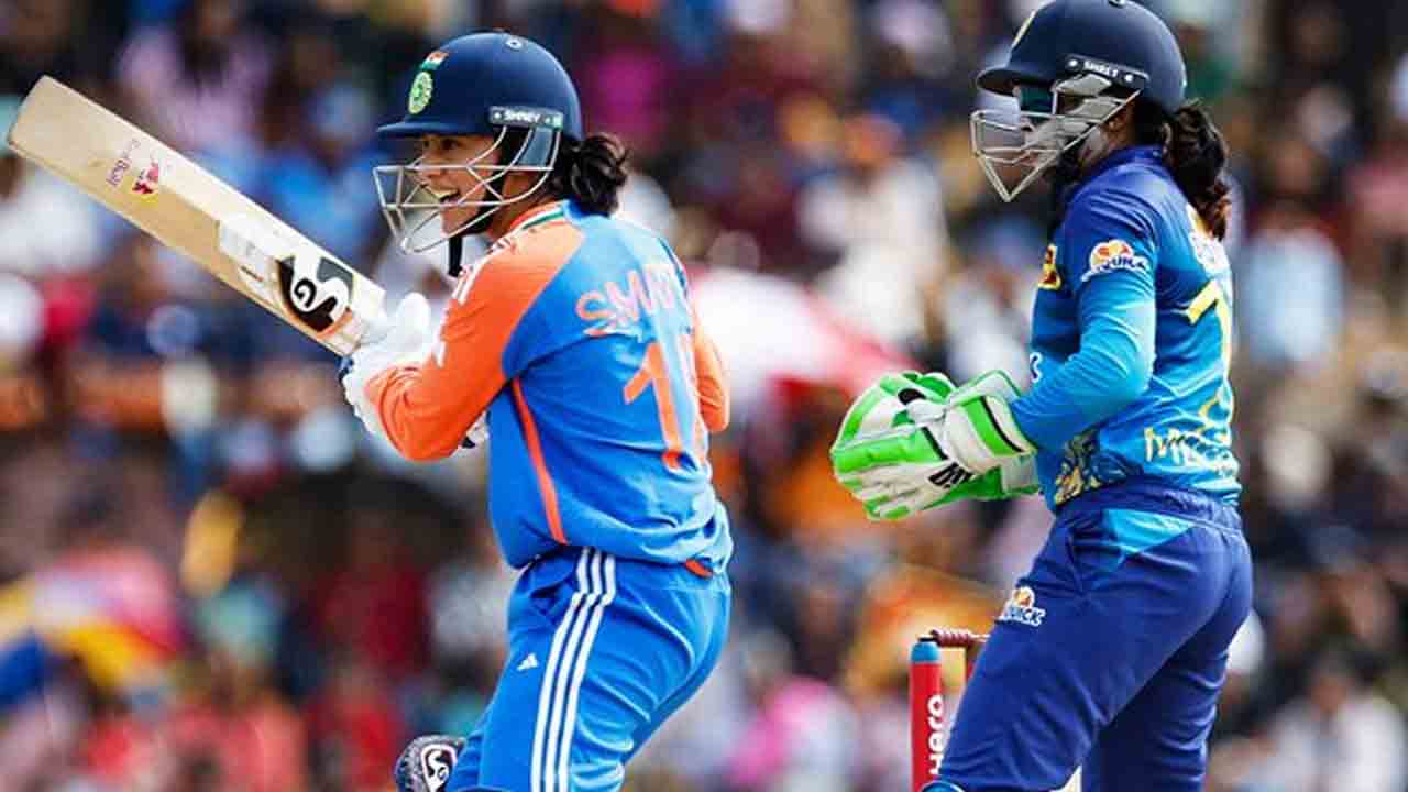 INDW vs SLW | మంధాన ఫిఫ్టీ, రీచా ఘోష్ విధ్వంసం.. లంక ముందు భారీ టార్గెట్‌