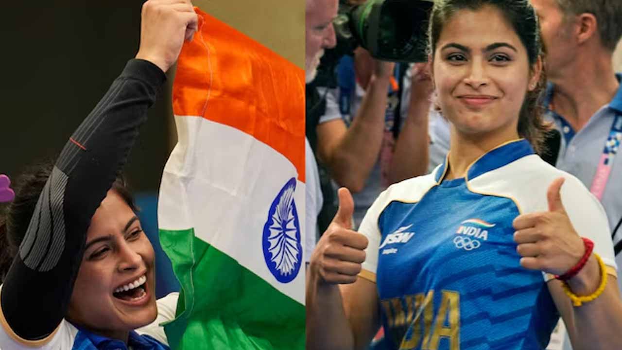 Manu Bhaker: చ‌రిత్ర సృష్టించిన మ‌హిళా షూట‌ర్‌.. మ‌నూ భాక‌ర్‌పై ప్ర‌శంస‌ల వ‌ర్షం