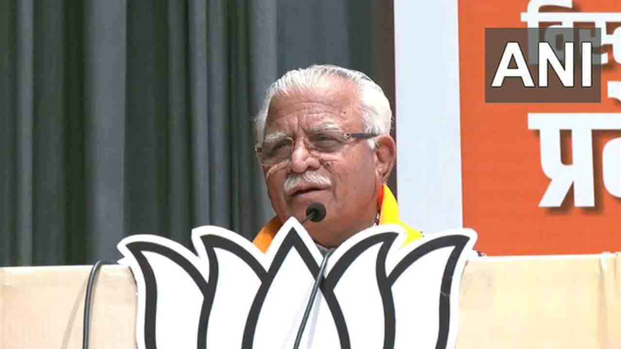 Manohar Lal Khattar | విపక్ష హోదా దక్కినందుకు కాంగ్రెస్‌ సంబరాలు : మనోహర్‌ లాల్‌ ఖట్టర్