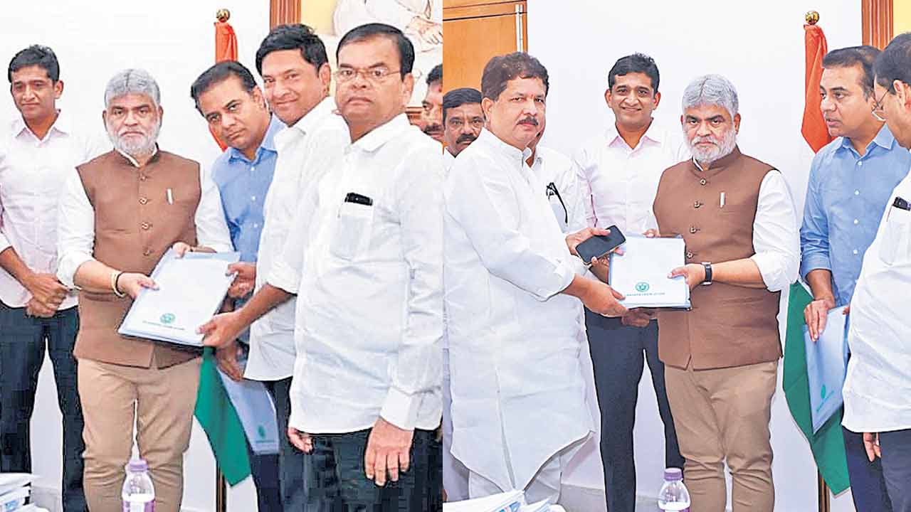 BRS | ఫిరాయింపులపై చర్యలు తీసుకోవాల్సిందే.. స్పీకర్‌కు బీఆర్‌ఎస్‌ ఫిర్యాదు