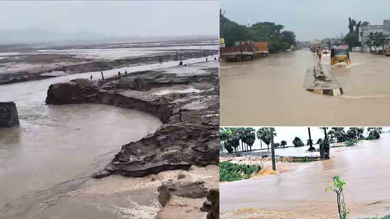 Peddavagu | పెద్దవాగుకు భారీ గండి.. ప్రాజెక్టు ఖాళీ