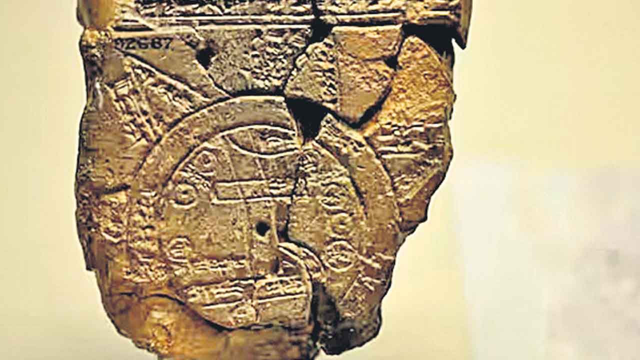 Babylonian Map | విశేషాల సమాహారంగా పురాతన ప్రపంచ పటం