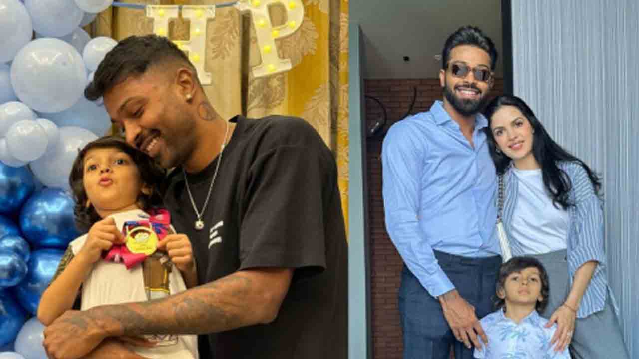 Hardhik Pandya | కొడుకు మెడలో మెడల్.. పాండ్యా సంబురం చూశారా..!