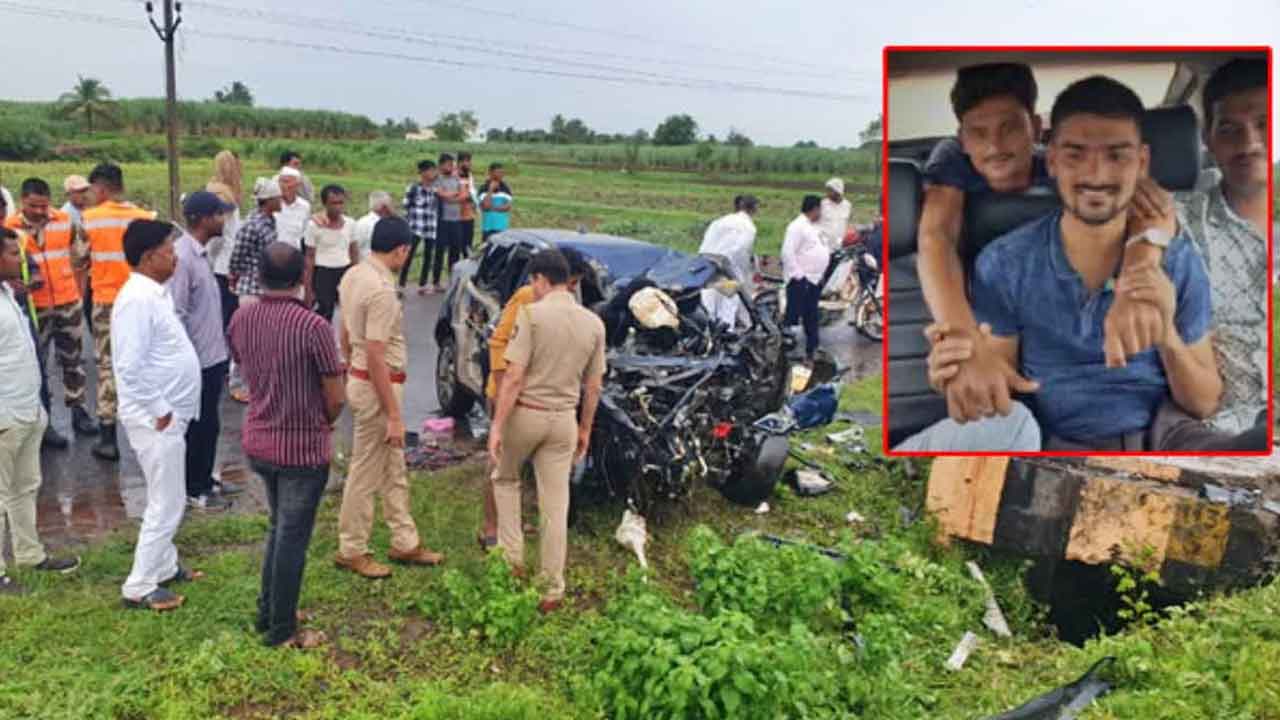 పుణెలో ఘోర రోడ్డు ప్రమాదం