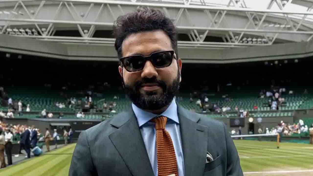 Rohit Sharma | వింబుల్డ‌న్‌లో హిట్‌మ్యాన్.. లుక్ అదిరిందిపో..!