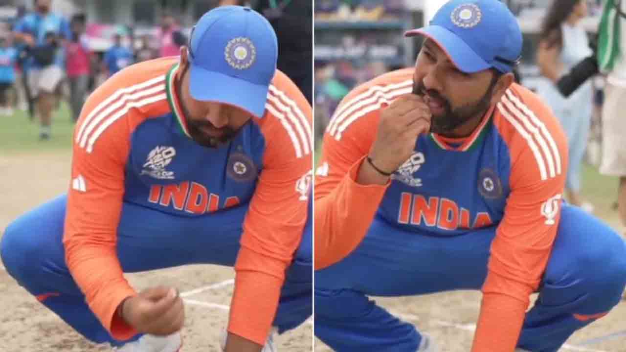 Rohit Sharma | ‘అందుకే ఆ మట్టిని తిన్నా’.. వైరల్ ఫొటోపై రోహిత్ వివరణ