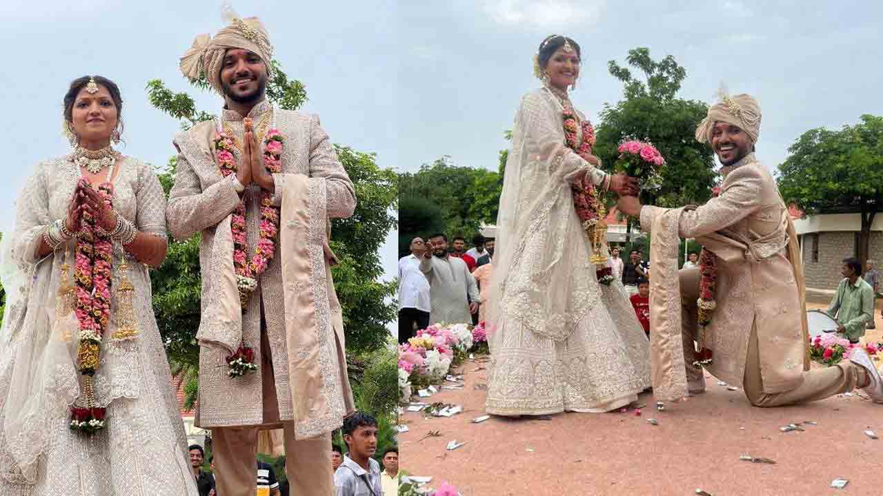 Chetan Sakariya | వైభవంగా ఐపీఎల్ హీరో పెండ్లి.. ఫొటోలు చూశారా..!