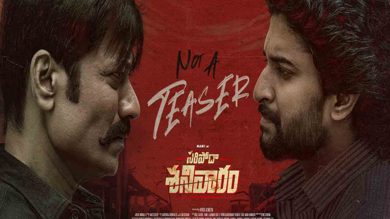 Saripodhaa Sanivaaram | నరకాసురుడిని వధించడానికి సత్యభామతో నాని రెడీ.. ‘సరిపోదా శనివారం’ నుంచి స్పెష‌ల్ గ్లింప్స్