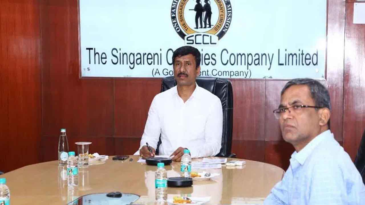 సింగరేణి లక్ష్యం 2 లక్షల టన్నుల ఉత్పత్తి