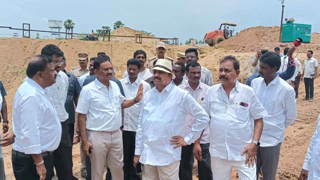 Sitarama project | సీతారామ ప్రాజెక్టు కాలువ పనులను వేగవంతం చేయాలి : మంత్రి తుమ్మల