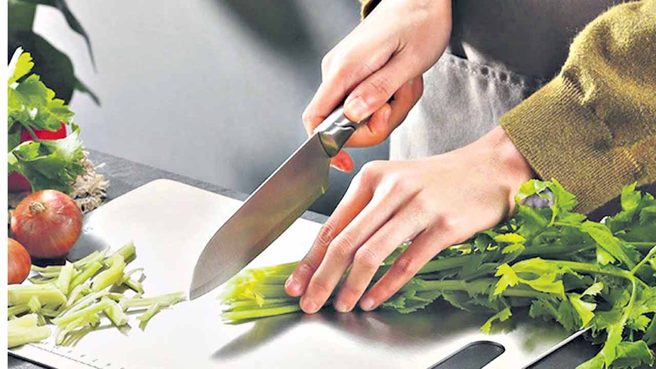 Steel Chopping Board