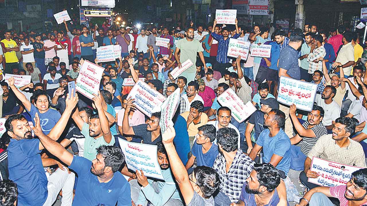 Telangana | రాహుల్‌ గాంధీ ఏ పరీక్ష రాస్తున్నడు? మా కోసం మీరెందుకు పోరాడారు?: నిరుద్యోగులు