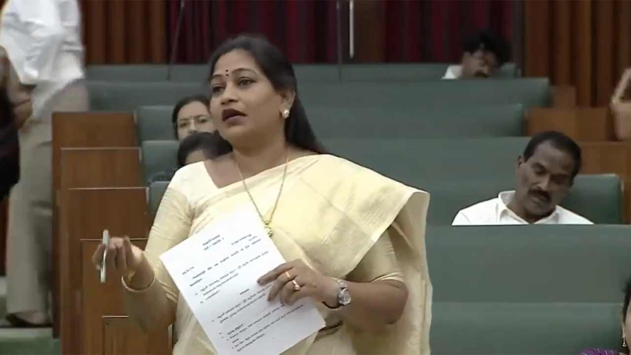 Vangalapudi Anitha | అసెంబ్లీకి వచ్చి వాళ్ల పేర్లు చెప్పే దమ్ముందా? జగన్‌ను హోంమంత్రి అనిత సవాలు