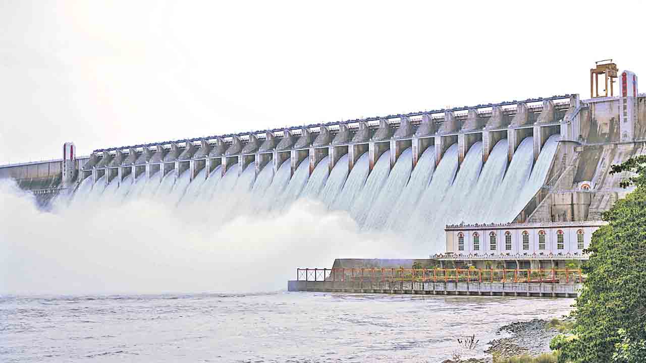 సాగర్‌లో గేట్లన్నీ ఎత్తారు