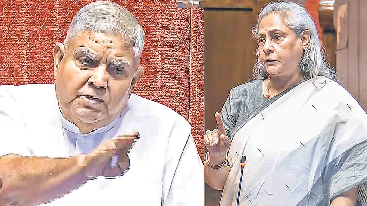 Rajya Sabha | ధన్‌కర్‌ Vs జయాబచ్చన్‌.. పేరు విషయంలో మరోసారి వాగ్వాదం