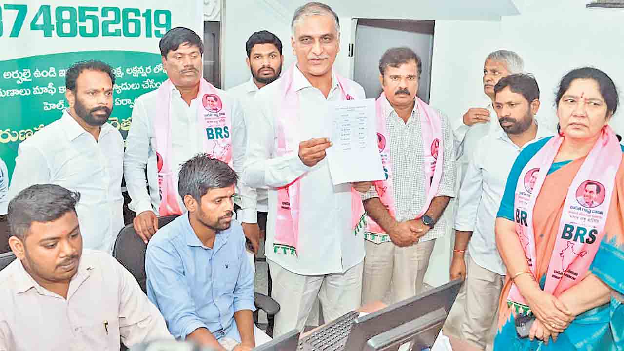 Harish Rao | కట్టింది మేము.. కటింగ్‌ మీదా?.. సీతారామ పంప్‌హౌస్‌ల్లో పది పైసల పనైనా చేశారా?: హరీశ్‌రావు