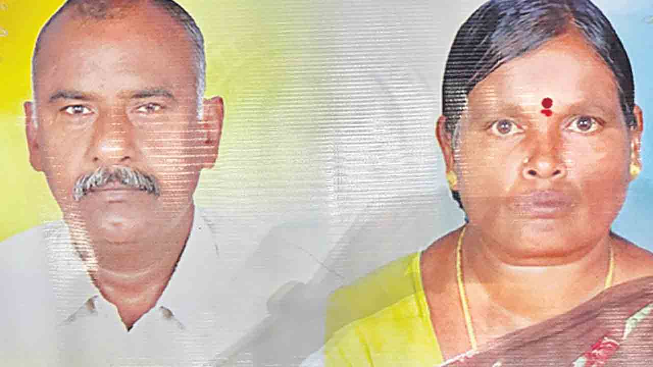 భర్త మరణాన్ని తట్టుకోలేక గుండెపోటుతో భార్య మృతి